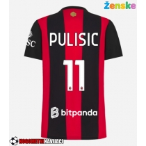 Ženske Nogometnih dresov AC Milan Christian Pulisic #11 Domači 2026-27 Kratki rokavi